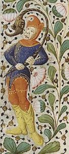 fool, book of hours -