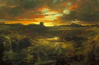 Childe Roland to the Dark Tower Came, Thomas Moranin 1859.